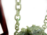 Apple Green Jadeite Hanging Censer