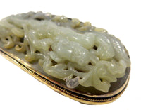 Jade Dragon Plaque Belt Buckle Ming Dynasty