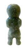 Olmec Jadeite Pendant Of A Standing Man