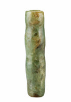 Jade Elongated Cylinder Handle - Tube Neolithic