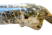 Jade Wild Elongated Boar Archaic Shang