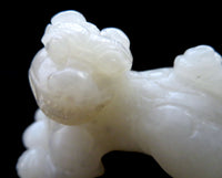 White Jade Mythical Lion