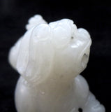 White Jade Mythical Lion