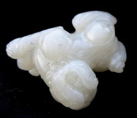 White Jade Mythical Lion