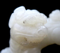 White Jade Mythical Lion