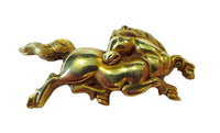 Gold Horse Menuki