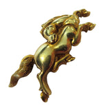 Gold Horse Menuki