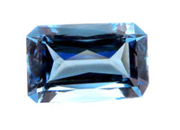 Aquamarine Gemstone Emerald Cut 6.005ct