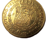 8 Escudo Gold Carlos IIII (IV) 1806 Spain Bolivian Potosi Mark