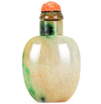 Imperial Apple Green Jadeite Snuff Bottle