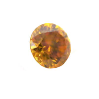 Orangy-Yellow Natural Diamond Fancy Intense