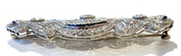 Diamond And Sapphire Platinum Brooch Art Deco