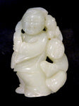 Jade Two Boys Carving