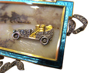 Racecar Antique Brooch Masterpiece