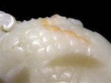White - Pale Yellow/White Jade Carp 17th/18th Century