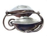 Georg Jensen Sterling Brooch Signed