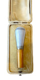 Antique Silver And Enamel Parasol Handle Original Case