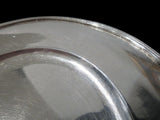 English Silver Plates Brady Crest Cambridgeshire - Ireland VINCIT PERICULA VIRTUS William Cripps
