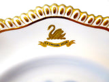 Spode Copeland Dinner Plates T. Goode Heraldry Goelet Family Crest "EX CANDORE DECUS"