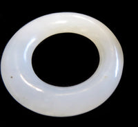 White Jade Circular Ring 18th/19th Century