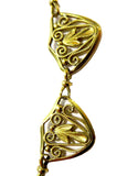 18K Gold Necklace French Art Nouveau Signed