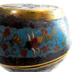 Cloisonne Covered Bowls/Boxes - Chess Jars Chinese Antique