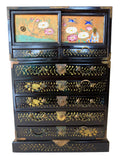 Lacquer Tansu Meiji Period