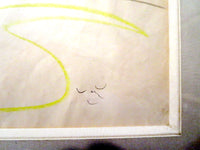 Roberto Matta Original Crayon, Pencil And Graphite Drawing