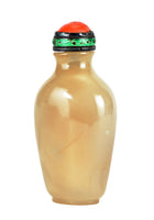 Honey Agate Snuff Bottle