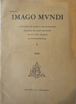 IMAGO MUNDI A Review of Early Cartography. XIII BAGROW David True Signed 1956