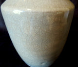 Longquan Celadon Mallet-Form Vase Dragon Head Fish Handles Chinese Sung/Yuan
