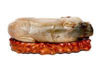 Chinese Jade Hippopotamus Pillow