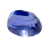 Blue Oval Faceted Sapphire 4.085ct