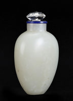 Snuff Bottle White Jade 18th/19th Century