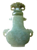 Jadeite Apple Green Vase/Snuff Bottle