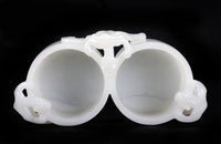 White Jade Double Gourd Coupe