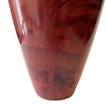 Peking Glass Vase Marble Design Qing