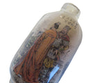 Inside Painted Snuff Bottle Antique Glass Signed