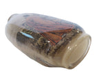 Inside Painted Snuff Bottle Antique Glass Signed