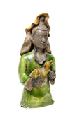 Chinese Glazed Ceramic Figures Of Europeans 17th/18th Century