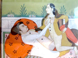 Indian Miniature Painting Erotic Couple 18th/19th Century