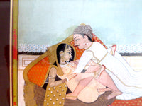 Indian Miniature Painting Erotic 18th/19th Century