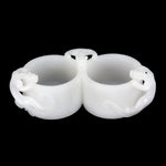 White Jade Double Gourd Coupe